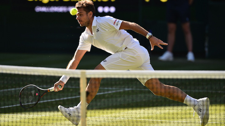 Wimbledon: Wawrinka odpadł w 2. rundzie