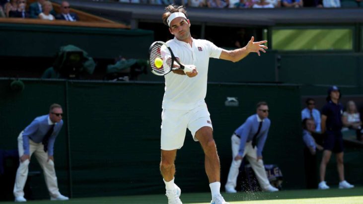 Wimbledon: Federer w czwartej rundzie.