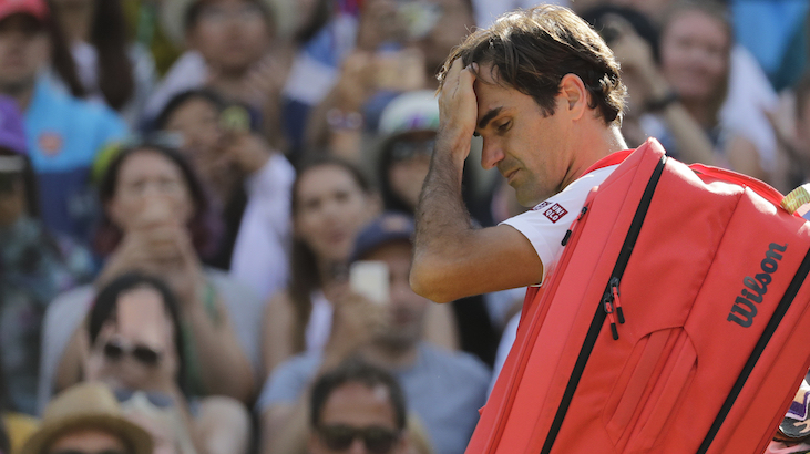Federer: W pewnym momencie straciłem kontrolę