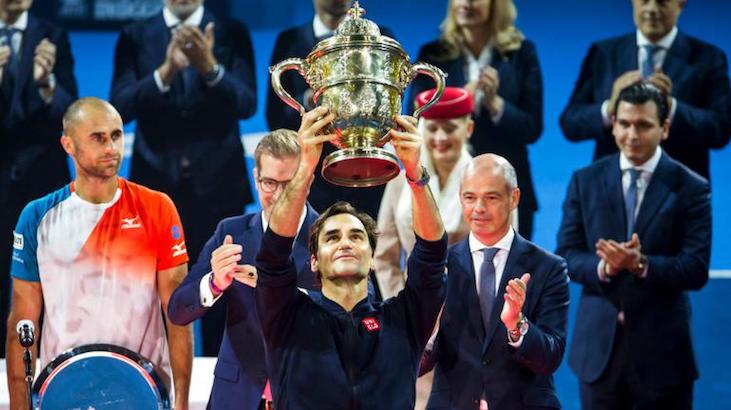 Federer skomentował triumf w Bazylei