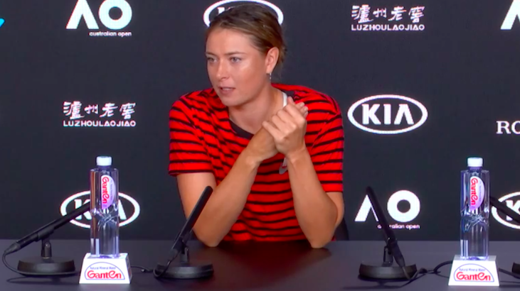 Sharapova: Kontuzje są częścią sportu