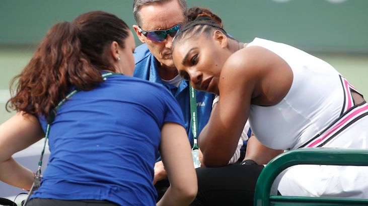 Serena: Przed meczem nie czułam się dobrze