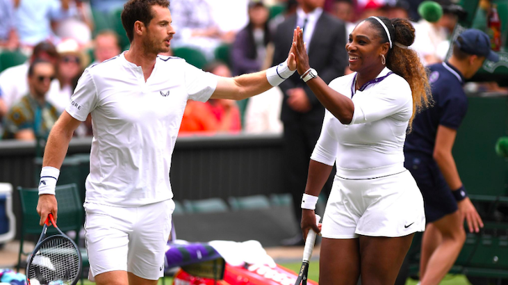 Serena i Andy wygrali pierwszy mecz
