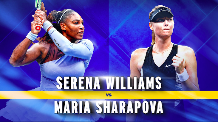 US Open: Serena zagra w 1. rundzie z Sharapovą