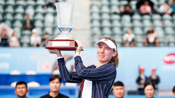Alexandrova wygrała Shenzhen Open