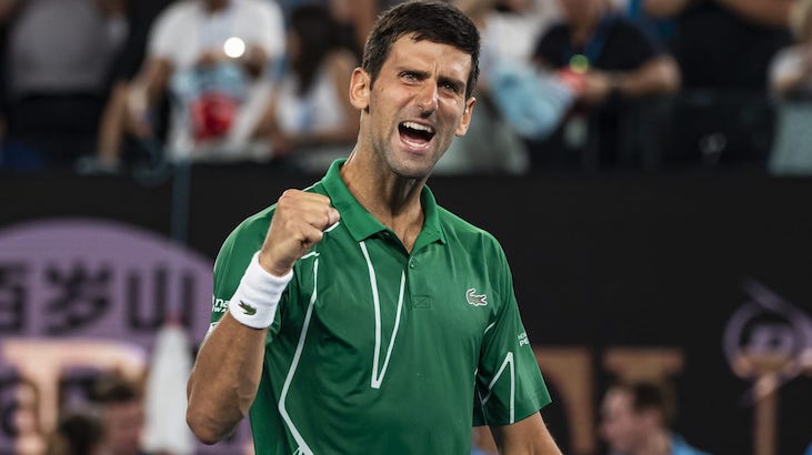 Novak po raz ósmy najlepszy w Melbourne