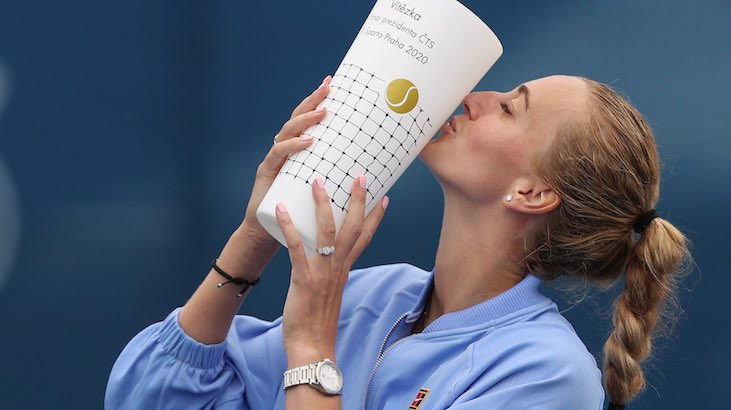 Kvitova najlepsza w Czech Presidents Cup