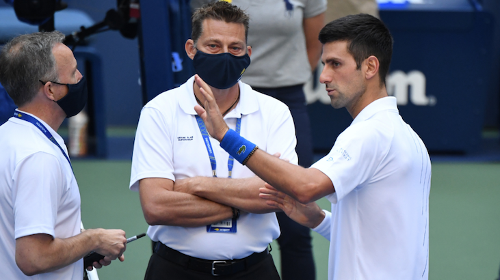 Djokovic ukarany karą grzywny