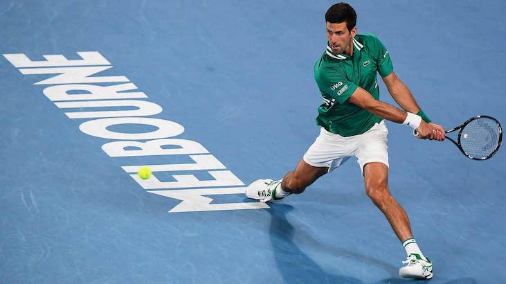 AO: Trudności Novaka Djokovica