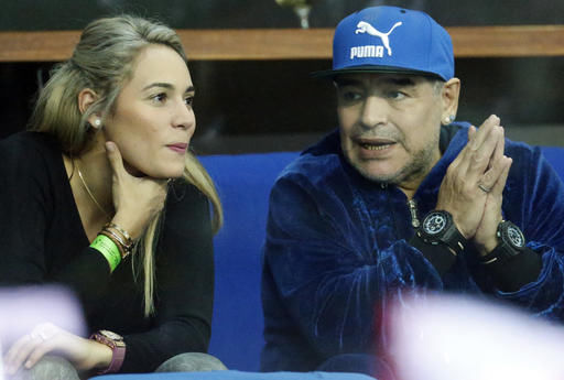 Maradona wspiera swoich rodaków w Zagrzebiu