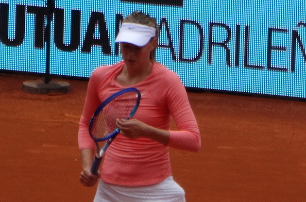 Maria Sharapova w 1/2 Mutua Madrid Open
