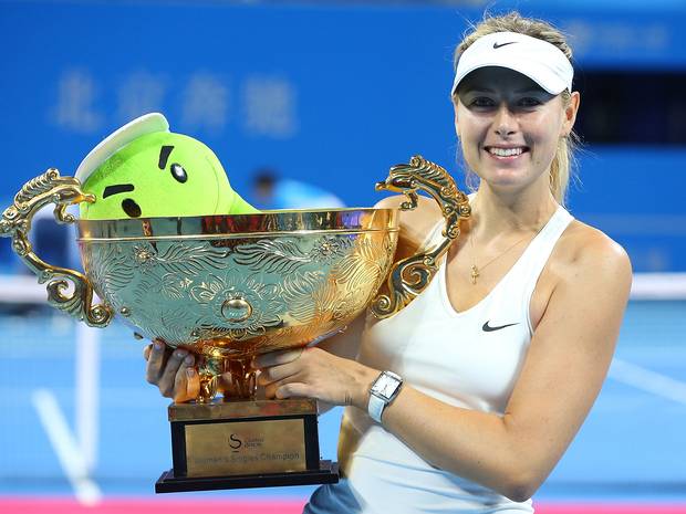 Sharapova zdobyła 4. tytuł w tym sezonie